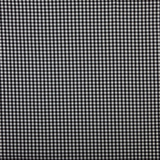 Black/white Yarn Dyed Small Gingham Check from Kobenz by Modelo Fabrics