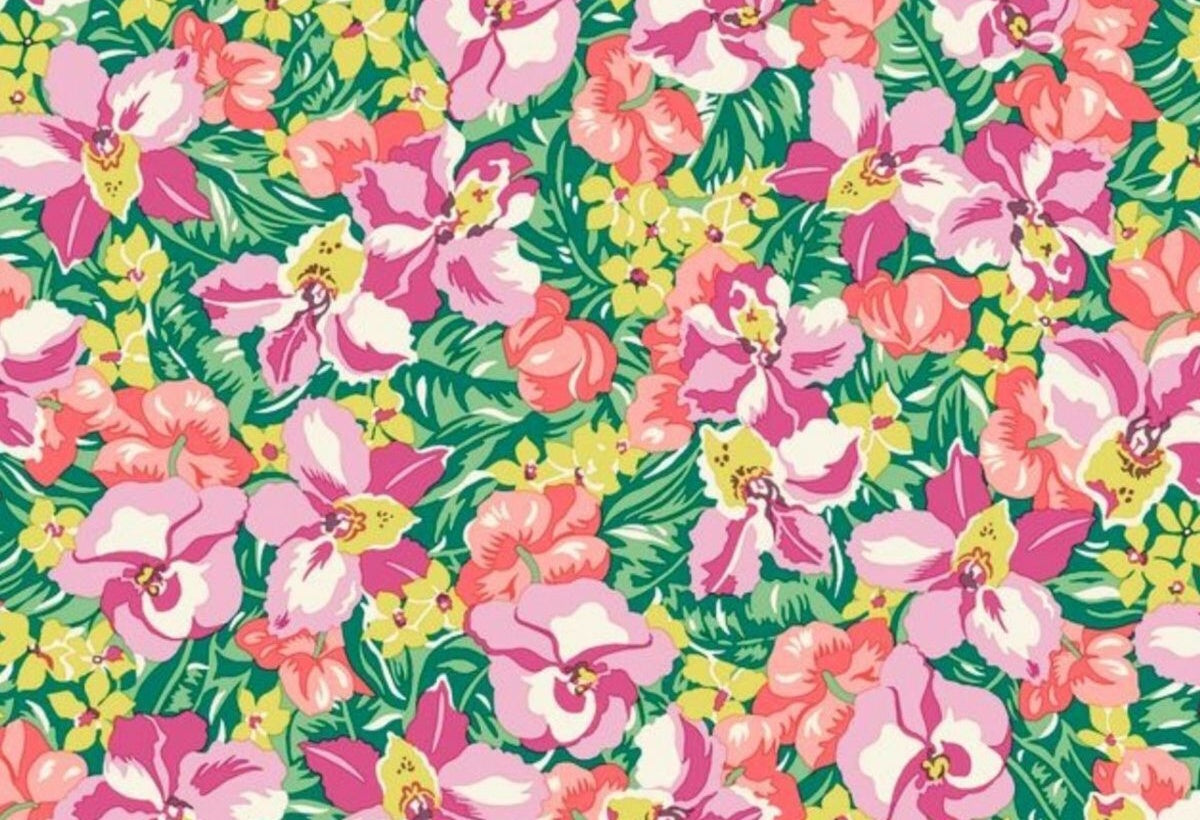 Liberty Postcard From Paradise - Orchid Tumble Mauve