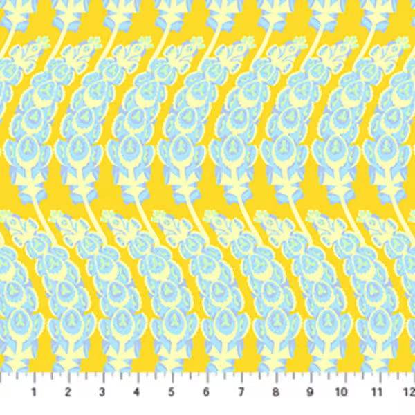 Jumpstart by Anna Maria Textiles  - Bells of Ireland in Sunny
