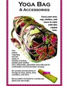 YOGA BAG & ACCESSORIES Pattern From ByAnnie