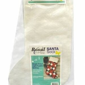 Bosal Santa Sock Single Sided Light Fusible Batting