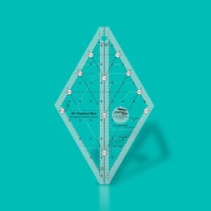 Creative Grids Non-Slip MINI 60° Diamond Ruler by Krista Moser
