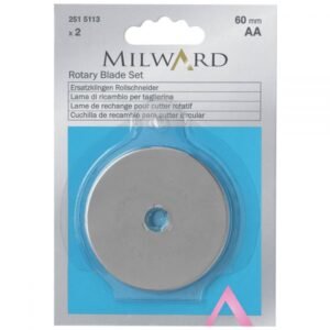 Milward Replacement Rotary Cutter Blades 60mm 2pck