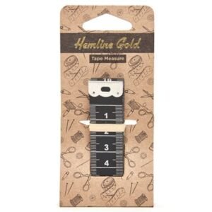 Hemline Gold Tape Measure - Metric/Imperial