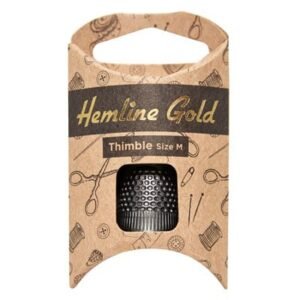 Hemline Gold Thimble, Medium