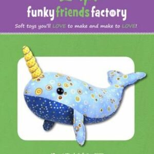 Nate Narwhal - Funky Friends Factory Pattern