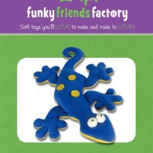Gertie Gecko - Funky Friends Factory Pattern
