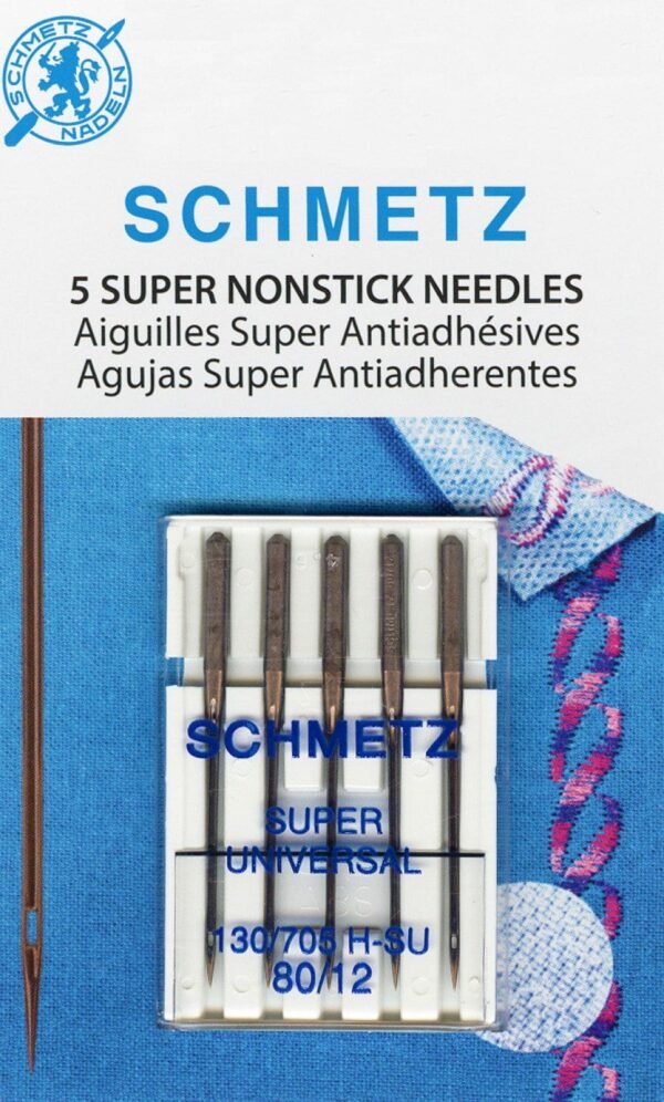 Schmetz Super Nonstick Needles 80/12 5pck