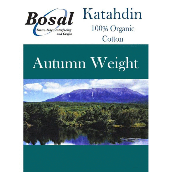 Bosal Katahdin 100% Cotton Wadding - Autumn Weight 96" Wide