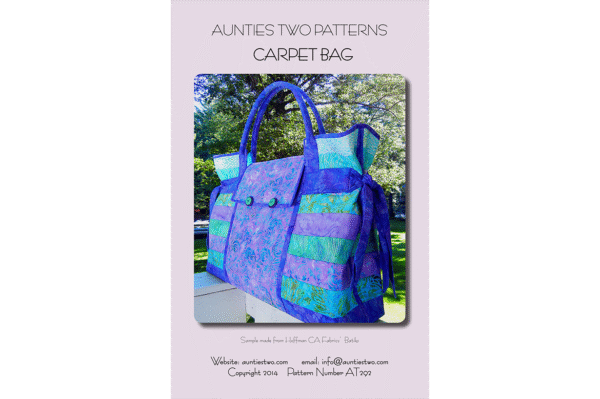 Aunties Two Carpet Bag pattern