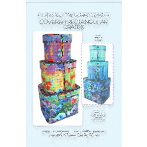 Aunties Two Covered Rectangular Crates pattern