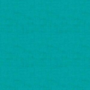 Makower Linen Texture - Turquoise