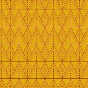 Andover Fabric from the Attic - Chrysanthemum Tuxedo