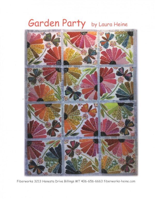 Garden Party Collage Pattern by Laura Heine