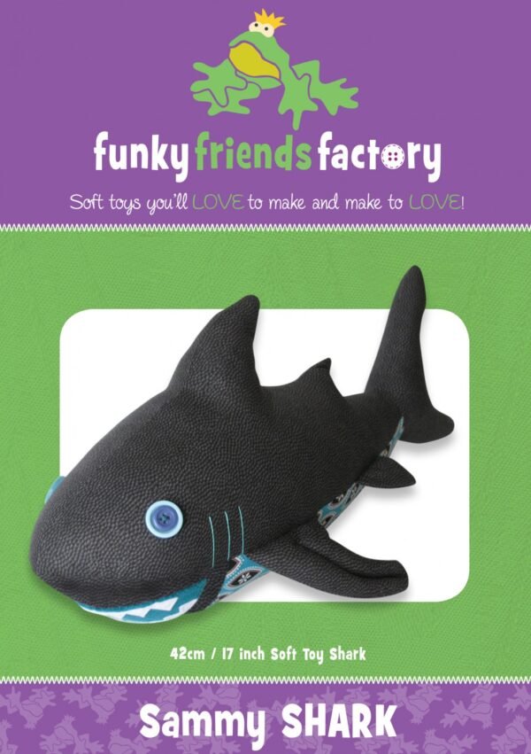 Sammy Shark - Funky Friends Factory Pattern