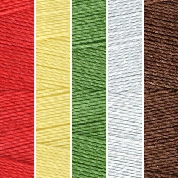 *Limited Edition* Aurifil x Oh Sew Sweet - Christmas Thread Collection - 5 small spools - Image 2