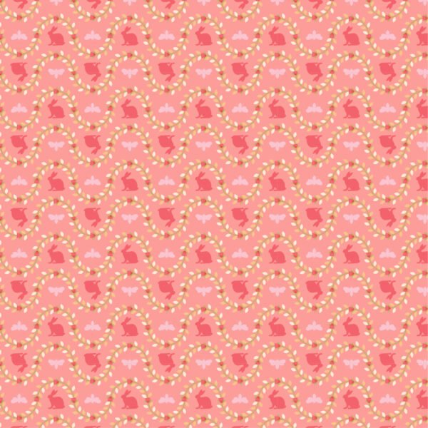 Poppie Cotton -Poppies Patchwork Club - Benjamin Pink