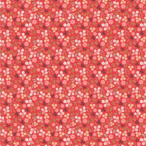 Poppie Cotton -Poppies Patchwork Club - Jemima Red