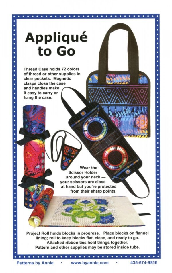 Applique To Go - Pattern From ByAnnie