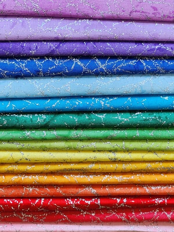 Sparkles by Wilmington Fat Eighth Bundle + FREE Pattern