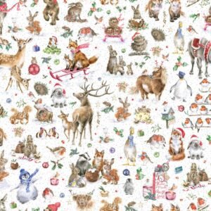 One Snowy Day by Wrendale Designs - Managerie - White