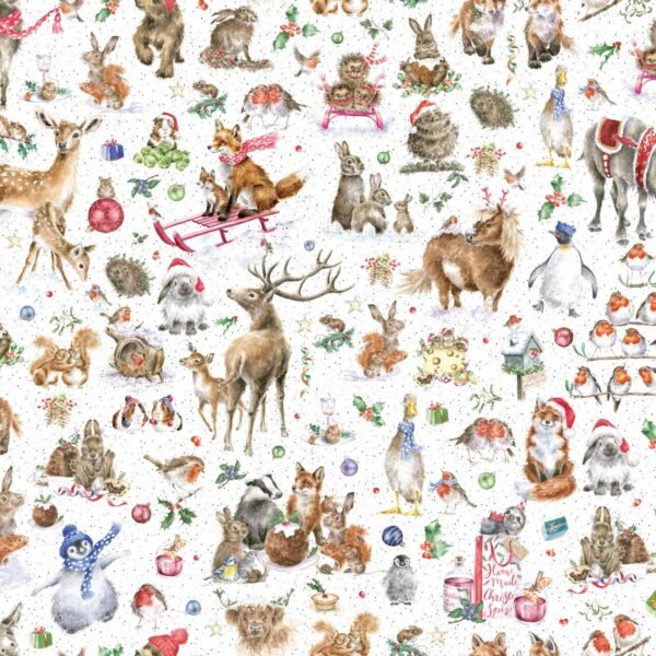 One Snowy Day by Wrendale Designs - Managerie - White