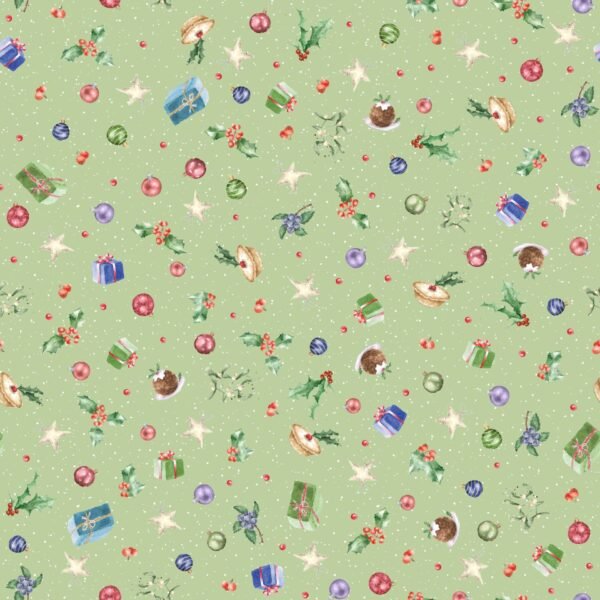 One Snowy Day by Wrendale Designs - Bits and Bobs - Green