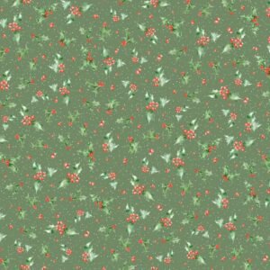 One Snowy Day by Wrendale Designs - Holly - Dark Green