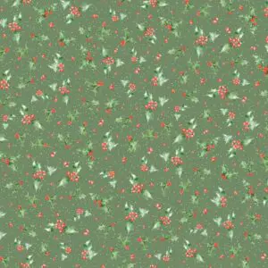 One Snowy Day by Wrendale Designs - Holly - Dark Green