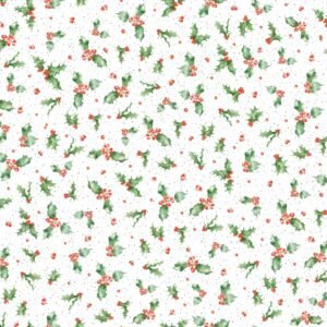 One Snowy Day by Wrendale Designs - Holly - White