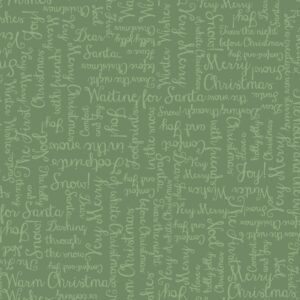 One Snowy Day by Wrendale Designs -Christmas Greetings - Dark Green