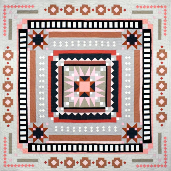 Roam - Block Of The Month Quilt (2 colour options Neutral or Multi) - Image 2