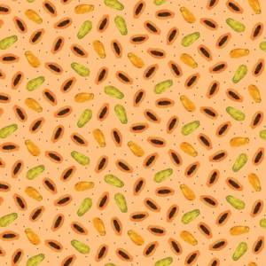 Figo Fabrics - Far and Wide - Papayas