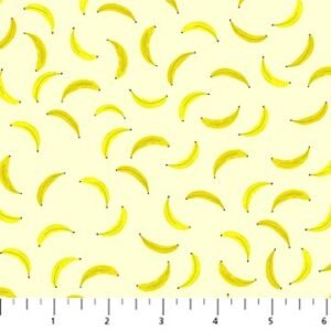 Figo Fabrics - Far and Wide - Bananas