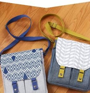 Campfire Messenger Bag by Noodlehead