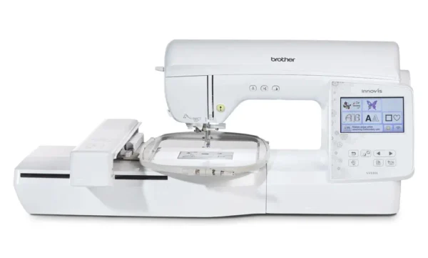 Brother Innov-is NV880E home embroidery machine.