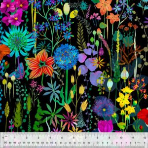 Gardenia by Sally Kelly - Flora Black