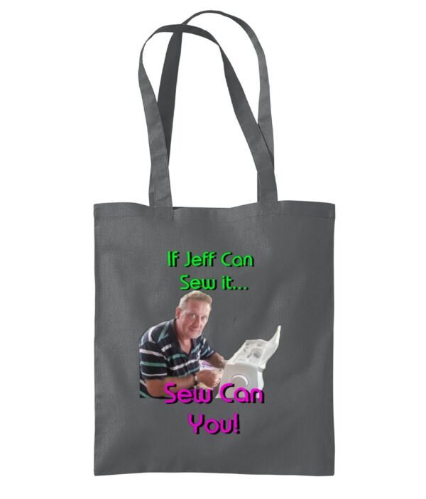 If Jeff Can Sew It Tote Shopping Bag - Image 5