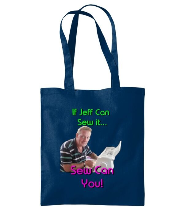 If Jeff Can Sew It Tote Shopping Bag - Image 4