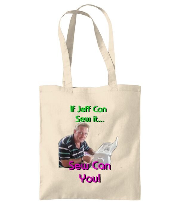 If Jeff Can Sew It Tote Shopping Bag - Image 7