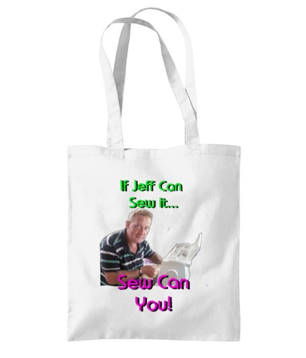 If Jeff Can Sew It Tote Shopping Bag - Image 8