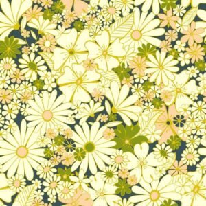 Vintage Deluxe -  Jivin' Green from Midwest Textiles by Jenean Morrison for RB Studios.
