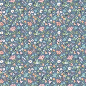 Poppie Cotton Garden Party - Freshly Picked Night