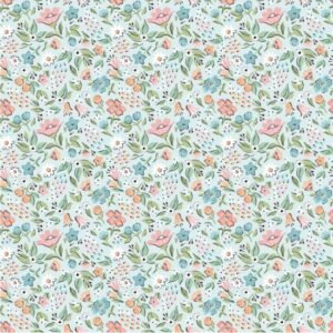 Poppie Cotton Garden Party - Freshly Picked Sky