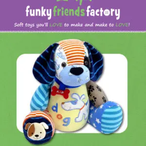 **NEW** Kip the KEEPSAKE DOG - Funky Friends Factory Pattern
