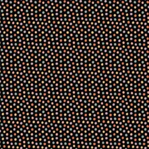 Sweet Tooth by Poppie Cotton - Sugar Dots Black