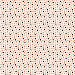Sweet Tooth by Poppie Cotton - Sugar Dots Natural