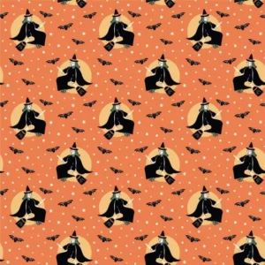 Sweet Tooth by Poppie Cotton - Little Witch Orange