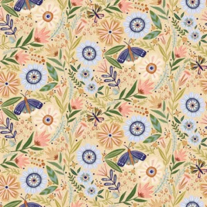 Hide and Seek by Poppie Cotton - Hide & Seek Yellow