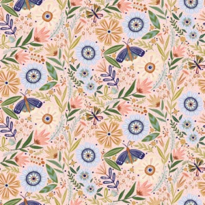 Hide and Seek by Poppie Cotton - Hide & Seek Pink